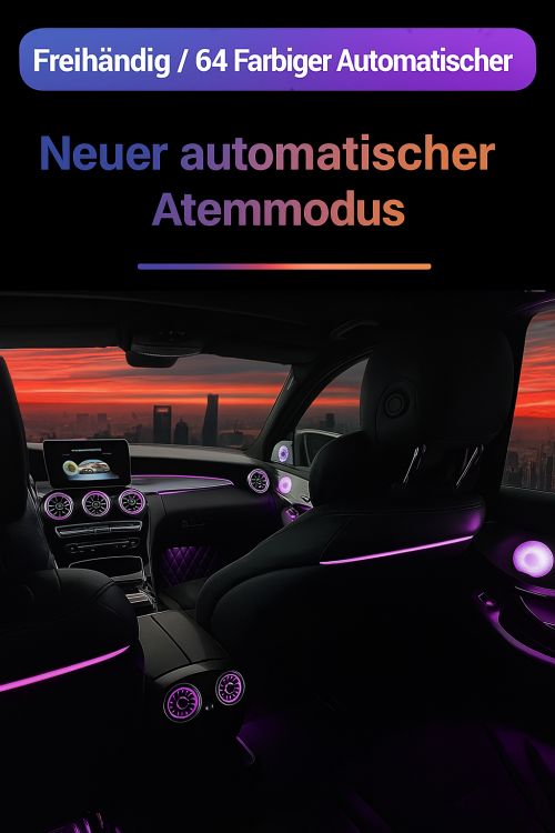Mercedes W205 Ambientebeleuchtung Set – C-Klasse 2014–2020 LED Upgrade